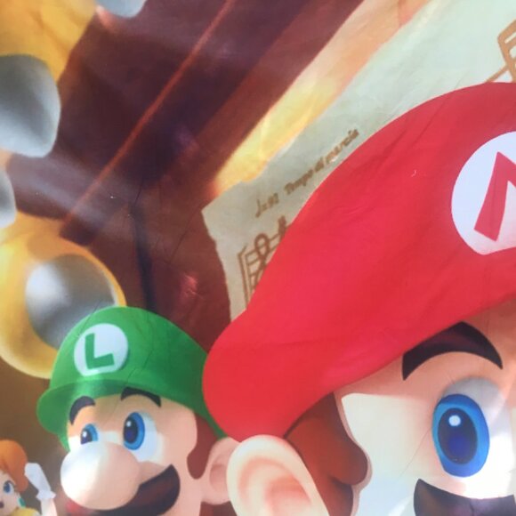 Nintendo Super Mario Princess Peach Luigi Full Size Duvet Cover L 90" x W 85" - Picture 8 of 11